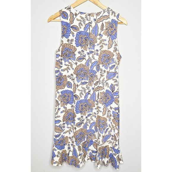 Tommy Hilfiger Paisley‎ Linen Sleeveless Dress Women's Size 10 - Picture 7 of 16